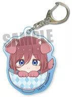 Miku Nakano Henkomeshi Acrylic Key Holder "The Quintessential Quintuplets"
