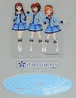 STAR ELEMENTS unit acrylic stand "THE IDOLM@STER MILLION LIVE! 6 thLIVE TOUR opening commemorative exhibition Memories of UNI-ON @ IR!"