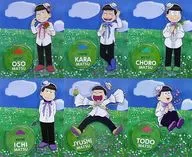 全6種セット アクリルスタンド 「ひこくじ えいがのおそ松さん ～Fleurir～」 C賞
