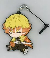 Agatsuma Zenitsu (special edition) 「 Demon Slayer: Kimetsu no Yaiba Petanko Trading Rubber Strap 」 Chugai Mining Box Purchase benefits