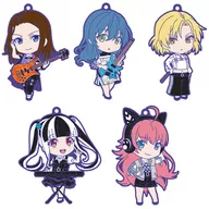 5-Type Set "bAng Dream! Nendoroid Pulasu Trading Rubber Strap Raise A Suilen"