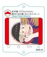 Osomatsu (banda de colores) "Osomatsu san Trading Linking Acrílico key holder S. N. S"