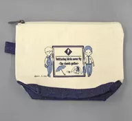 Yashiro & Domeki Tsurishi (Playpie Series) Lienzo Denim Bag "The Clouds Gather" Theater Goods