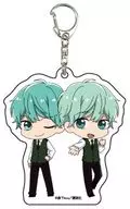Wakamen ~ The Mineral Boys ~ "Nakayoshi 65 th Anniversary Acrílico Key Holder 02. Mini Character"