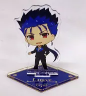 Lancer (Mini Character) Acrylic Stand "Nakau × Fate/stay night 15th Celebration Project" Zensho Net Store Limited