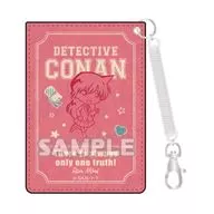 Caso de passagem de couro sintético de Ran mori "Detetive Conan Runner lead to Truth [Conductor]"