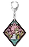 Templo de Kanroji Miel VETCOLO Glitter Acrílico Key Holder "Kimetsu no Yaiba"