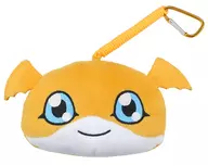 Patamon Plush toy pass case "DIGIMON ADVENTURE LAST EVOLUTION Kizuna" theater goods