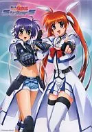 A3 Mini Clear Poster A. Nanoha & Subaru "Magical Girl Lyrical NANOHA Strikers"