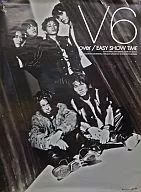 ポスター V6 「CD over/EASY SHOW TIME」 購入特典