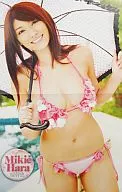 Poster : Mikie Hara (Pink Swimwear) Weekly Shonen Champion Appendix