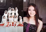 ポスター 武井咲/AKB48 両A面超特大“A1サイズ”ウインタースペシャルポスター 週刊プレイボーイ2012年 No.3・4合併号付録