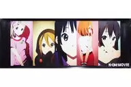 [A la Carte] K-on Club Panorama Poster "Eiga K-on! Kyoto Anime Pre-Sale Ticket & Panorama Poster Set" Bundled item