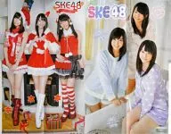 両面BIGポスター 向田茉夏＆松井玲奈＆木﨑ゆりあ(SKE48) 週刊少年チャンピオン No.2+3合併号付録