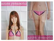 原寸くびれ等身大両面ポスター 山本梓 BOMB 2010年5月号特別付録