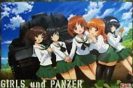 B3 Clear Poster E-2 (Anglerfish team / uniform / tank) "Ani KUJI GIRLS & PANZER" E Award