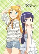 Cross Poster A Kirino & Black Cat "Ore no Imouto ga Konna ni Kawaii Wake ga Nai."