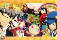 [A la Carte] A3 clear poster drawn by Shigeki Soejima (horizontal) "Soft Persona 4 The Golden for PS Vita" Ebiten limited Famitsu DX pack included item