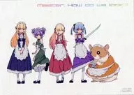 Original A2 Poster Collection (Maid) "Ichiban KUJI Buso Shinki" G Prize