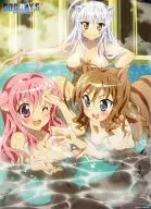 A3 Drawing Bath Poster Milch & Leo & Rebekah "DVD/Blu-ray DOG DAYS'" Animate 1 ~ 3 Volume Linked Purchase benefits