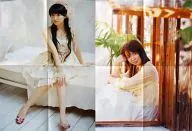 A2両面ポスター(四つ折) 水樹奈々/野川さくら hm3 SPECIAL 2006年6月号Vol.35付録
