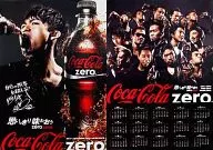 Zero Limit カレンダー＆A3ミニポスター NAOTO(EXILE) 「コカ・コーラ ゼロ×EXILE Zero Limitキャンペーン」