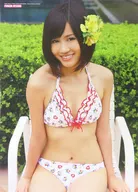 B3両面サプライズポスター(四つ折) 前田敦子/選抜メンバー21人(TYPE A) 「AKB48総選挙! 水着サプライズ発表」 付録