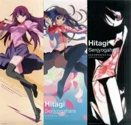 [Single Item] Clear Poster 3-Pack Set Senjoga-hara Hitsugi "BAKEMONOGATARI Premium Item Box" Bundled Items