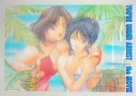 A3 Clear Poster Natsumi & Miyuki (swimsuit) "YOU' RE UNDER ARREST ～ You're Under Arrest ～"