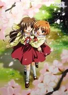 B2ポスター 長森瑞佳＆椎名繭 「ONE～輝く季節へ～」 