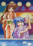 B2ポスター 留美＆瑞佳「OVA ONE ～輝く季節へ～第2巻 風の章 留美・瑞佳」購入特典