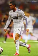 B2両面ポスター(八つ折) クリスチアーノ・ロナウド/ダビド・シルバ ワールドサッカーダイジェスト2010年11月18日号別冊付録