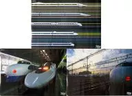 Poster B2 (conjunto de 3 peças) "Go with PS2 Soft Train! Shinkansen Sanyo Shinkansen Edition" Bônus de compra