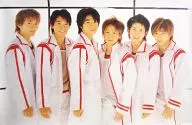 ポスター V6(赤ライン入り白衣装) 2003年