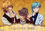 [単品] 那月＆翔＆藍 A4クリアシート 「アニくじ うたの☆プリンスさまっ♪マジLOVE2000% 第2弾」 E-3賞