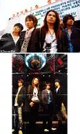 A1両面ポスター(16頁折) L’Arc～en～Ciel CDでーた2005年7月号付録
