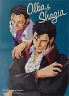 B3海报(四折)SHAGEAR FROST&OLBA FROST动画GE 1996年7月号赠品