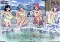 A4 original clear poster (Marginal hot spring edition) 2 kinds set "DS Soft ROSARIO + VAMPIRE Tanabata no Miss Yokai Gakuen" Amazon. co. jp privilege