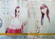 Cartel reversible B2 para anuncios Asami Imai "CD Aroma of Happiness" Purchase benefits
