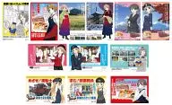 Conjunto de 12 tipos "Railway Musume Station Poster Vol. 1"