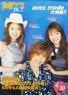 B2販促ポスター 松本梨香＆榎本温子＆植田佳奈 「月刊声優グランプリ 2002年5月号」