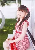 B2 Poster Yukari Tamura (Gingham Check One Piece) "Official Fan Club Mellow Pretty Fan Club Event 2011"