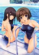 [A la Carte] A3 Clear Poster for 2 Persons (Swimwear) "Age set 2014 Summer" Electric Festival 2014 Summer in Shinjuku & C86 Goods