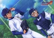 12. "Ace of Diamond A4 Trading Clear Poster" by Eisei Sawamura & Kazuya Miyuki (Fence)