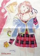 オリジナルB3ポスター(四つ折) 梅津泰臣イラスト アニメージュ1995年1月号付録