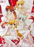 B2 Poster Angel's Rest ver. "Maho Shojo Lyrical Nanoha Vivid" Comics 7 volume & CompAce August 2012 issue Gamers Linked Purchase benefits