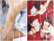 A1両面超特大ポスター(16頁折) 小嶋真子＆中野郁海＆大和田南那/高橋みなみ(AKB48) 週刊プレイボーイ2014年11月10日号No.45付録