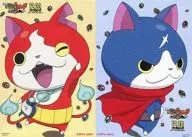 Conjunto de 2 tipos, póster de tamaño natural "Movie Yo-Kai Watch: The Movie", edición limitada de Seven-Eleven, artículos de campaña de dulces de Yo-Kai Watch