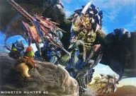 B3 Clear Poster Package Illustration "Ichiban KUJI MONSTER HUNTER 4G" E Prize