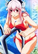 B3 Original Poster Super Sonico (Swimsuit) 「 Ichiban KUJI SoniAni -SUPER SONICO THE ANIMATION - 」 D Award